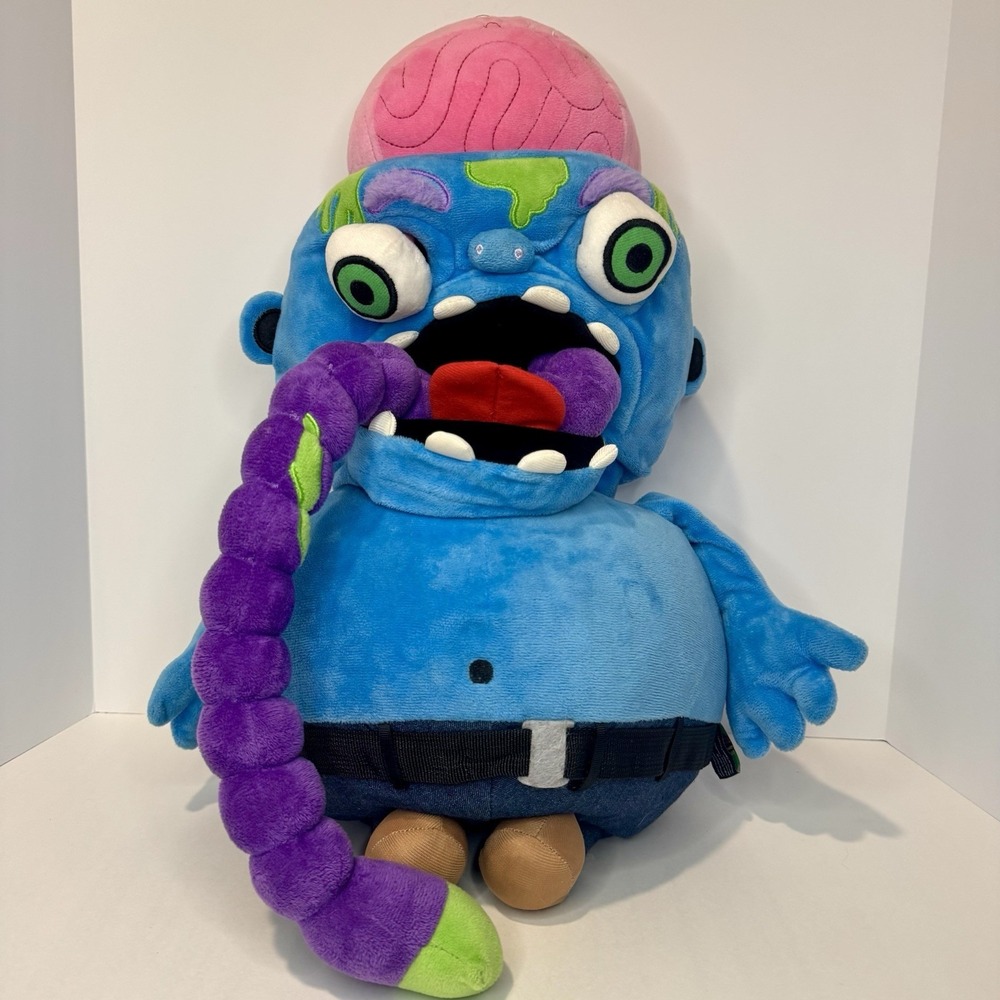 Greg the Zombie Plush w/ Brain & Intestine Stuffed Toy
